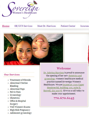 Sovereign Womens Healthcare, Gynecology/Obstetrics